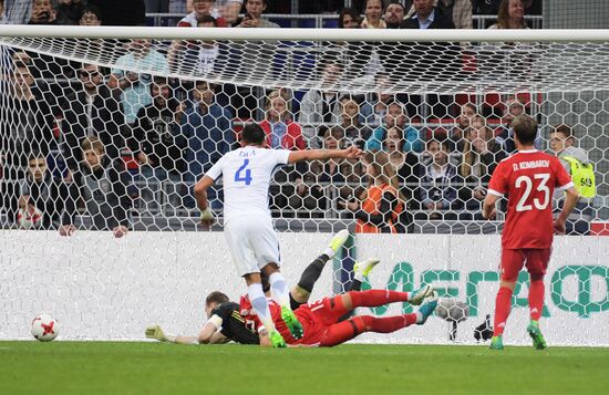 Football. Russia vs. Chile international friendly
