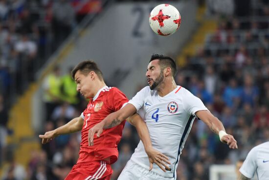 Football. Russia vs. Chile international friendly