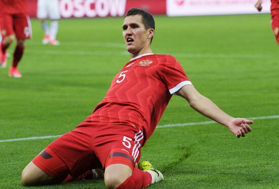 Football. Russia vs. Chile international friendly