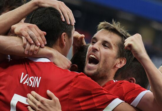 Football. Russia vs. Chile international friendly