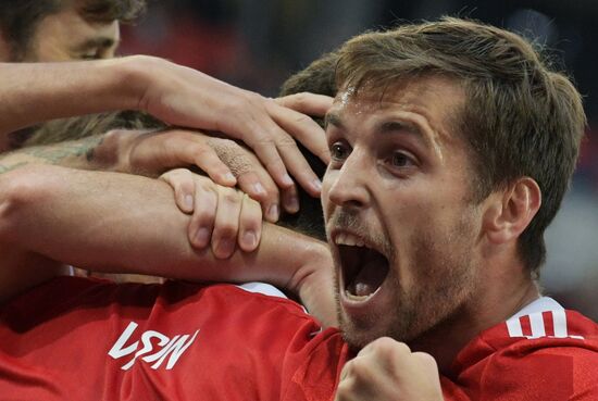 Football. Russia vs. Chile international friendly