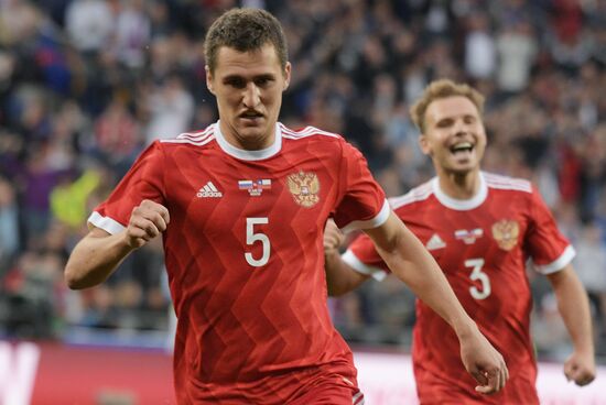 Football. Russia vs. Chile international friendly