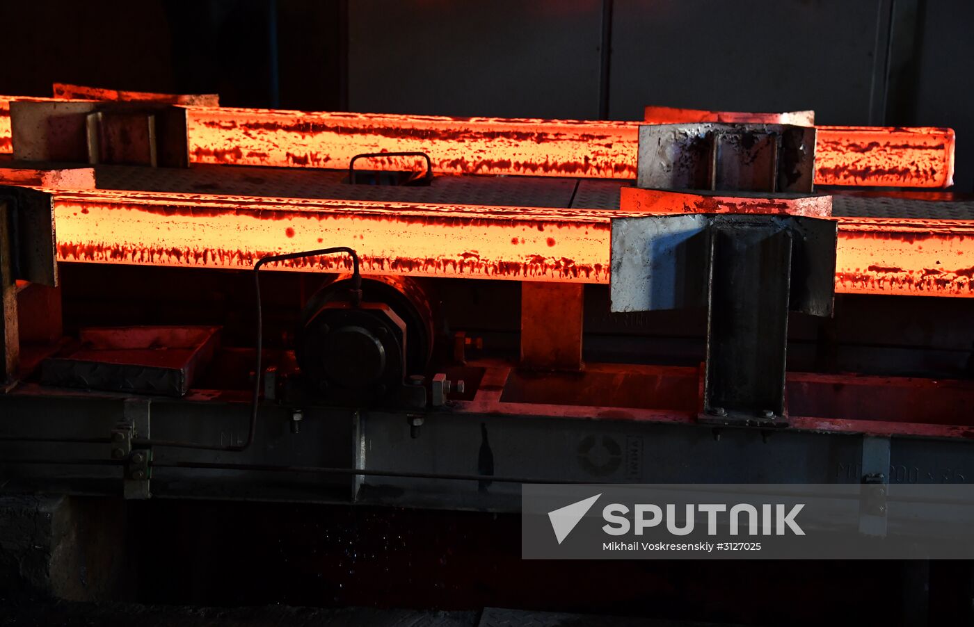 Iron and steel works in Hama, Syria