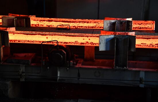 Iron and steel works in Hama, Syria