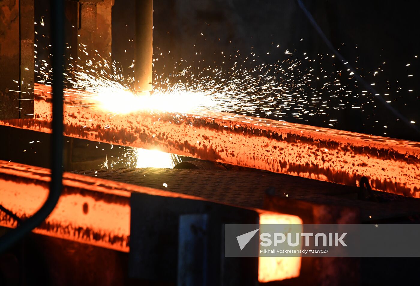 Iron and steel works in Hama, Syria