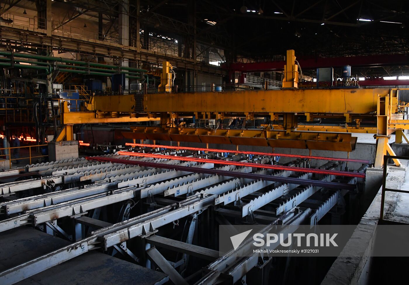 Iron and steel works in Hama, Syria