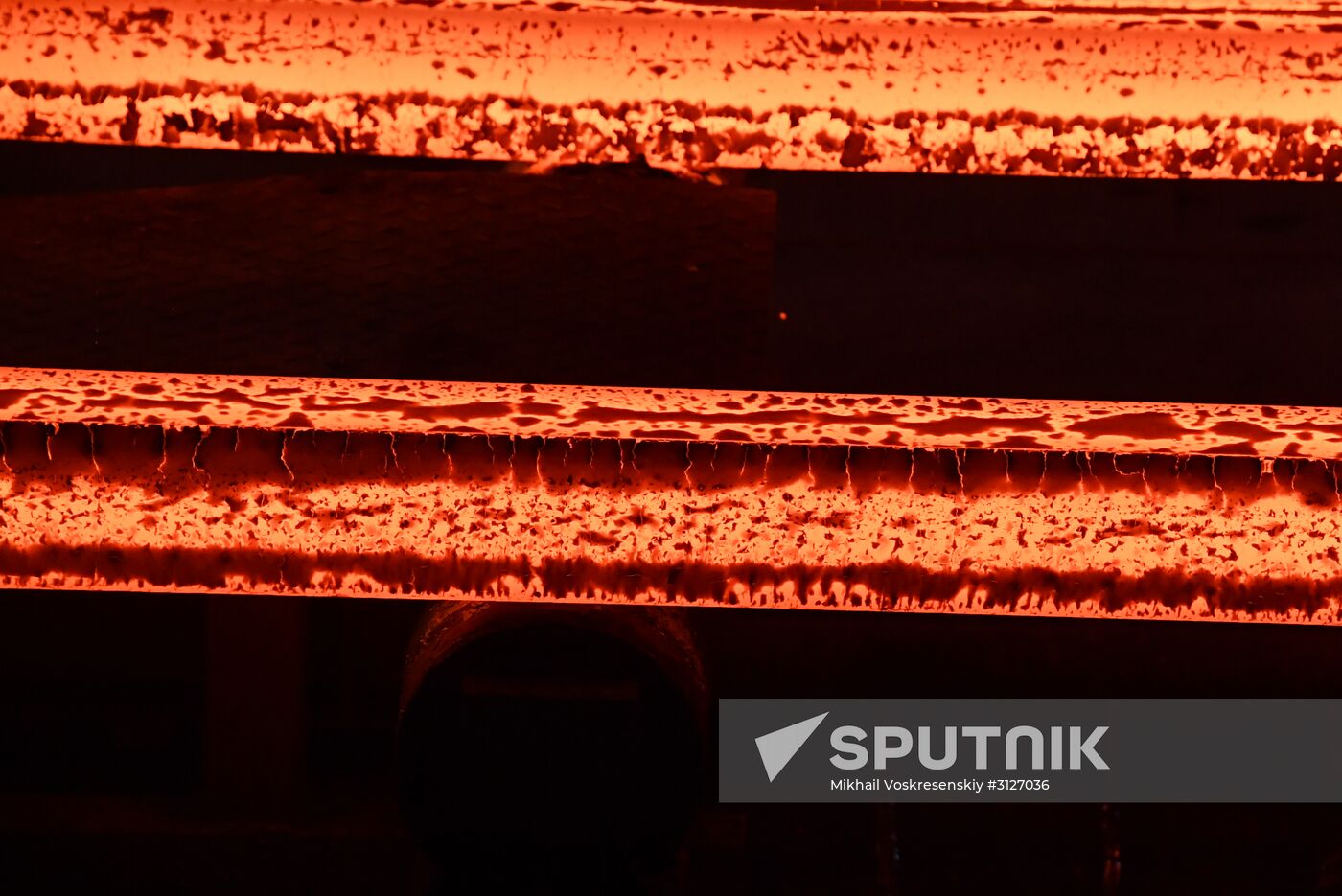 Iron and steel works in Hama, Syria