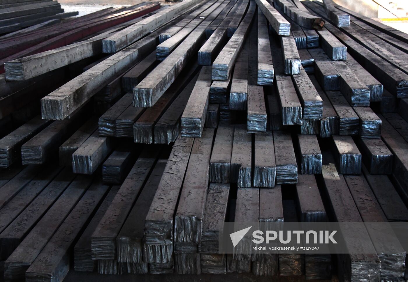 Iron and steel works in Hama, Syria