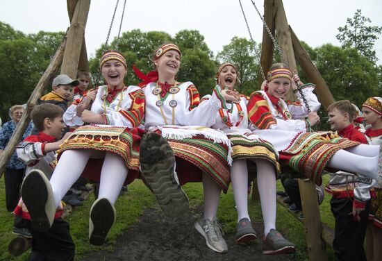Malanya folk festival in Belgorod Region