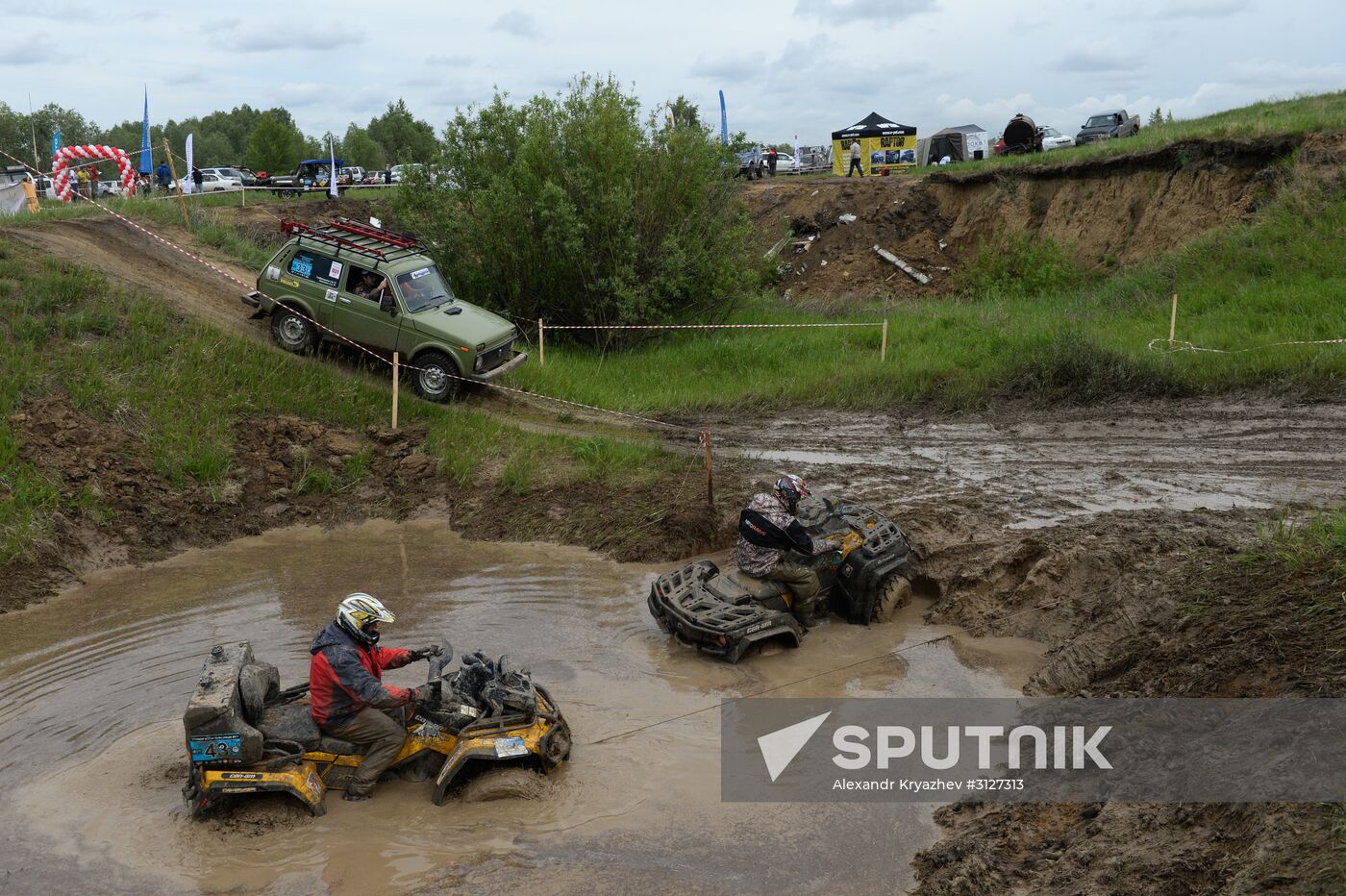 Trophy Raid Championship in Novosibirsk Region