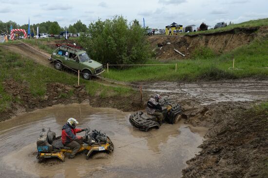 Trophy Raid Championship in Novosibirsk Region