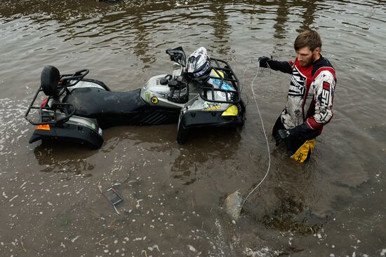 Trophy Raid Championship in Novosibirsk Region