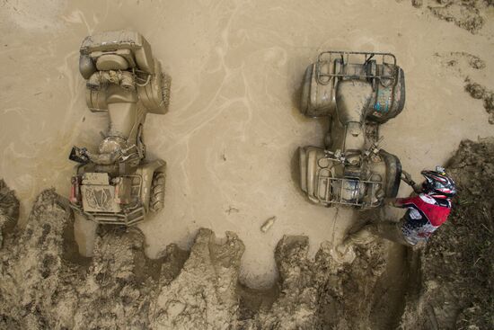 Trophy Raid Championship in Novosibirsk Region