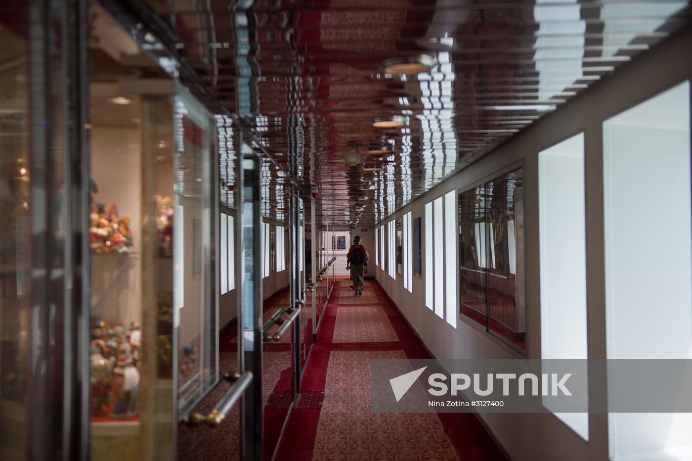 First passenger voyage of Knyaz Vladimir cruise liner, Sochi