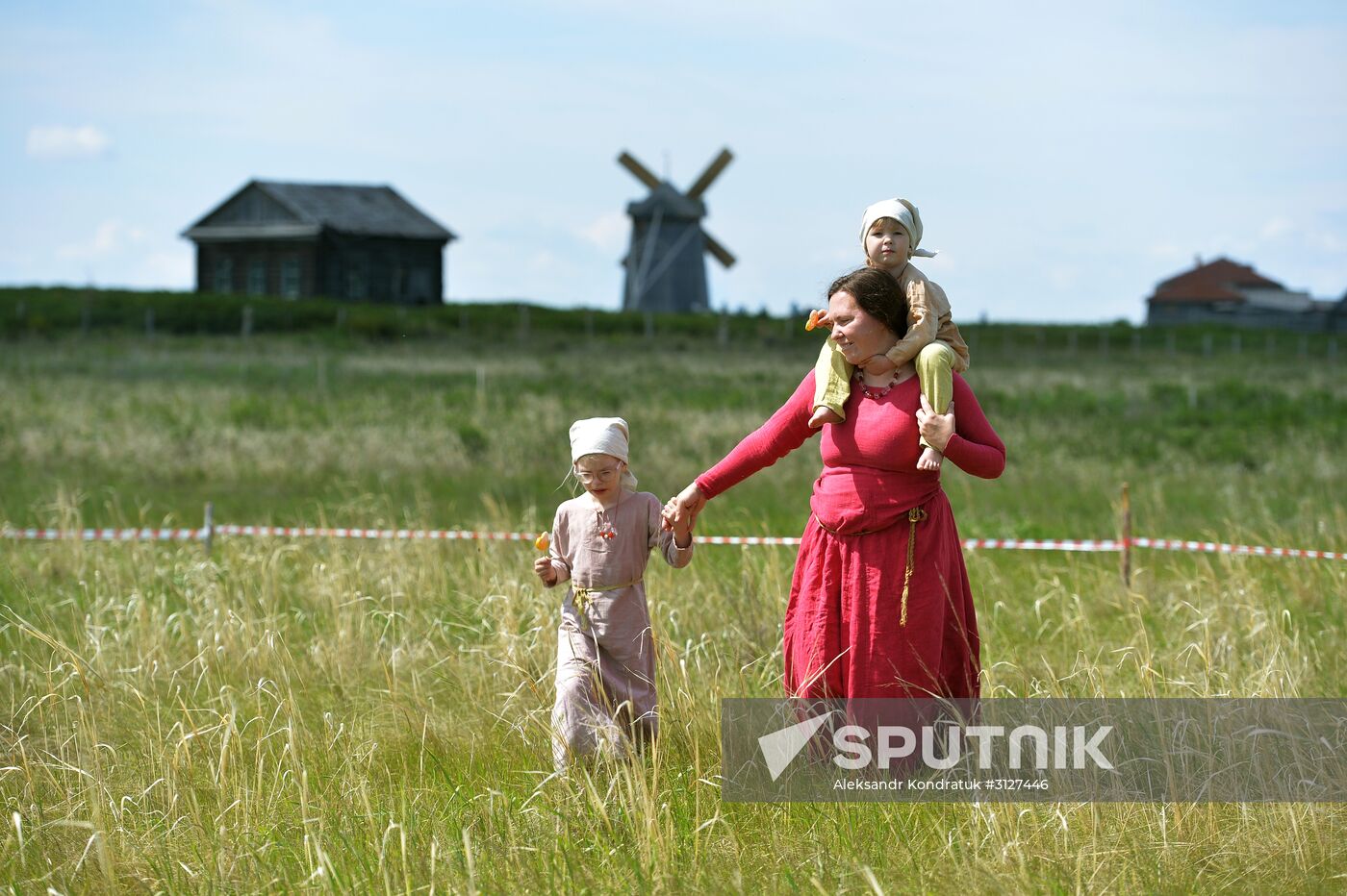 Arkaim Flame festival in Chelyabinsk Region