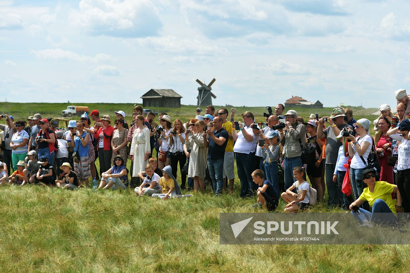 Arkaim Flame festival in Chelyabinsk Region