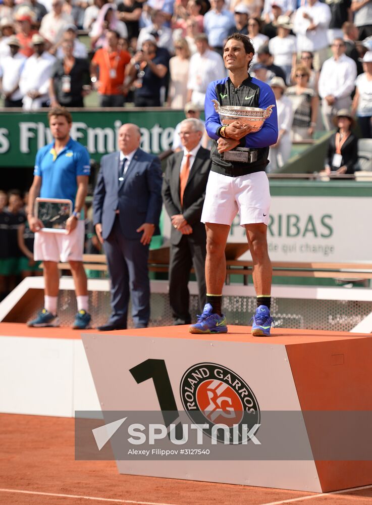 Tennis. The French Open. Day 15