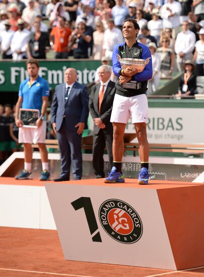 Tennis. The French Open. Day 15