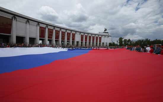 Russia Day in Moscow