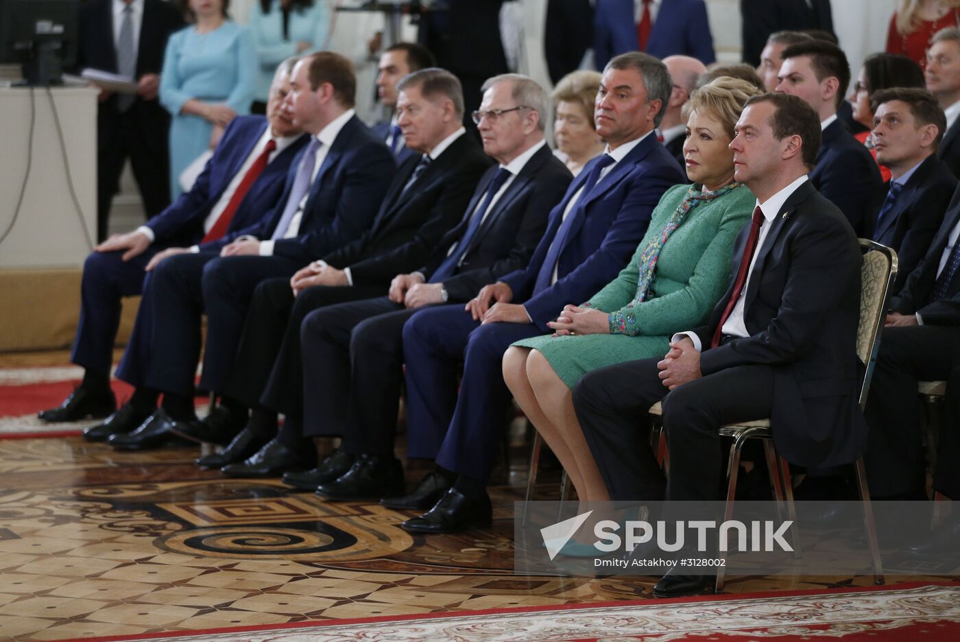 President Vladimir Putin presents 2016 National Awards on Russia Day
