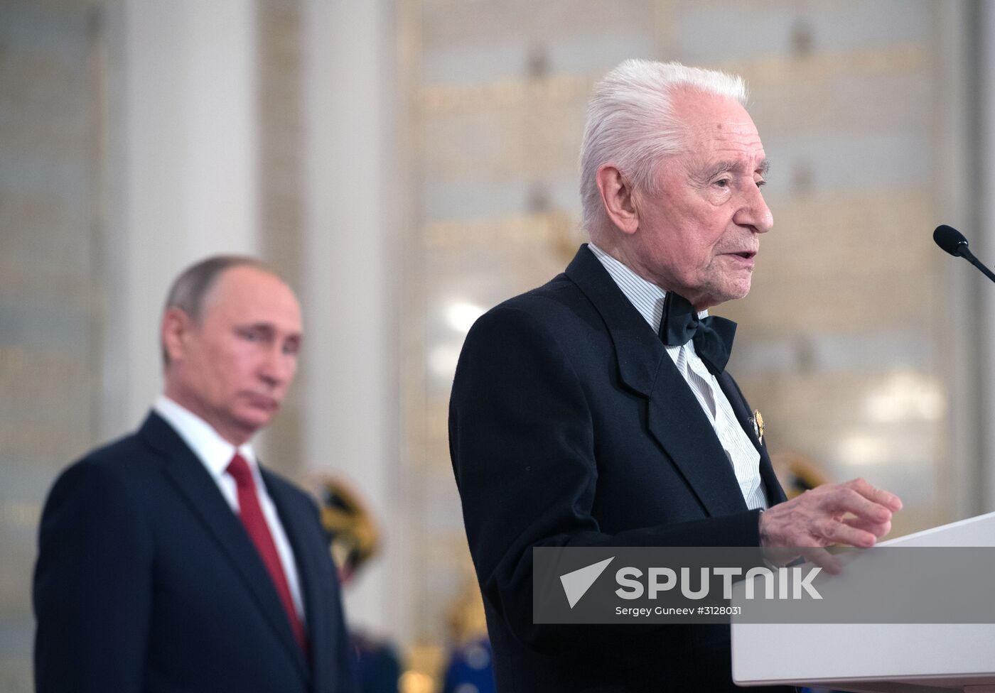 President Vladimir Putin awards state decorations on Russia Day