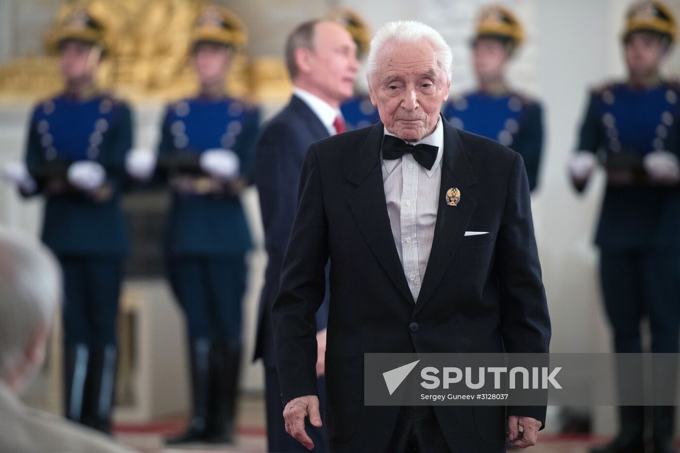 President Vladimir Putin awards state decorations on Russia Day