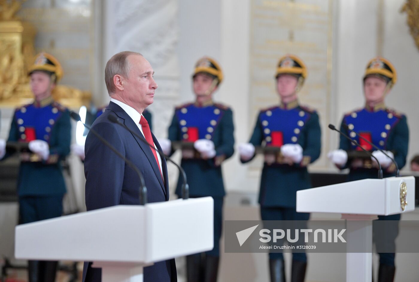 President Vladimir Putin awards state decorations on Russia Day