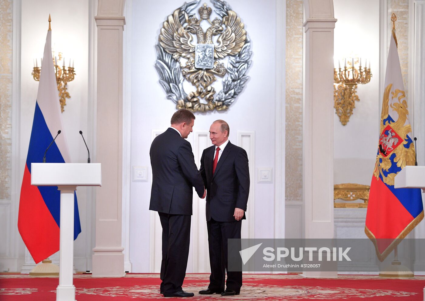 President Vladimir Putin awards state decorations on Russia Day