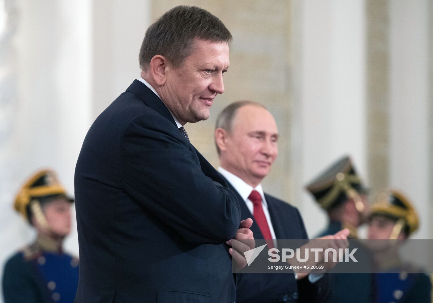 President Vladimir Putin awards state decorations on Russia Day