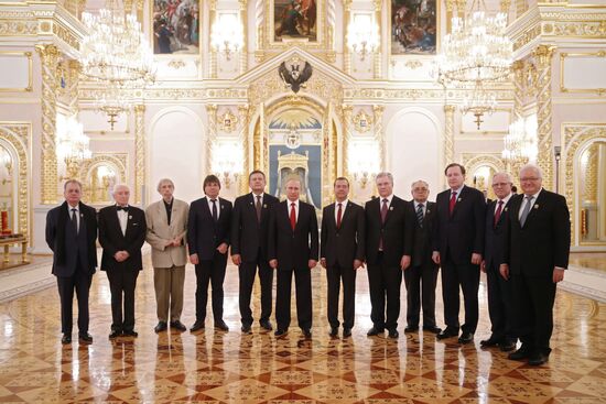 Presentation of Russian Federation National Awards by President Vladimir Putin on Russia Day