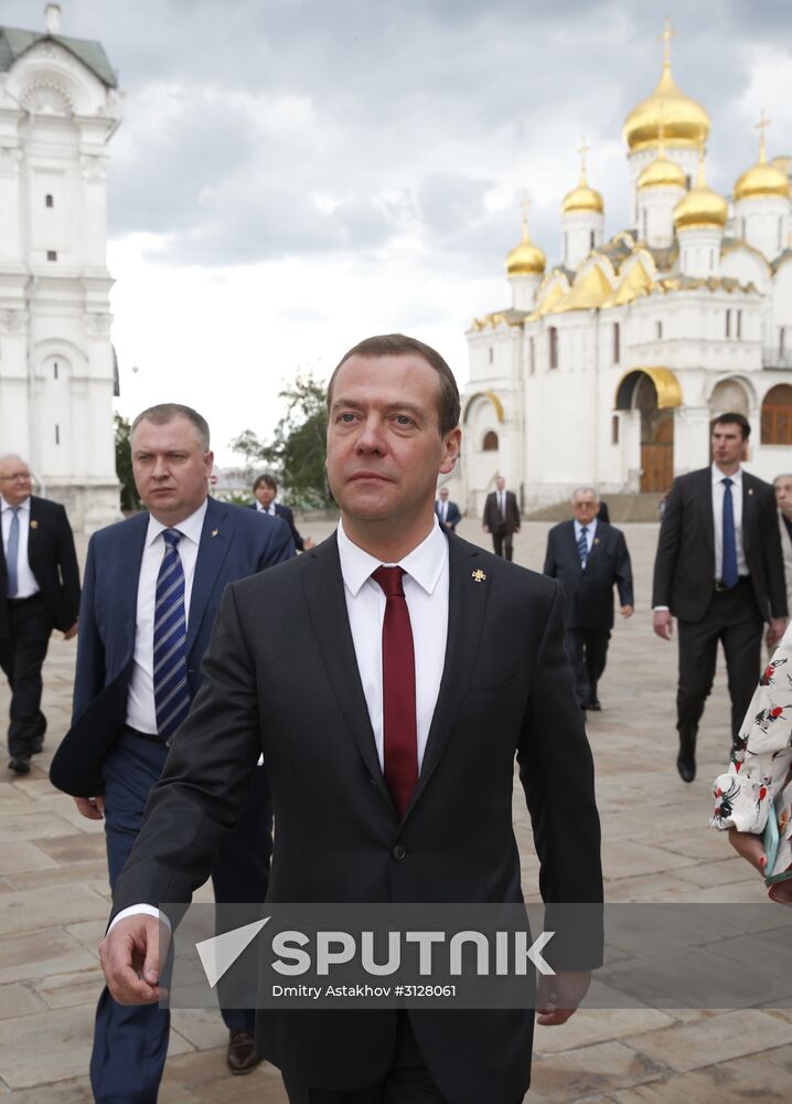 President Vladimir Putin awards state decorations on Russia Day