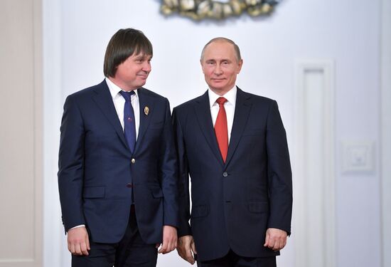 Presentation of Russian Federation National Awards by President Vladimir Putin on Russia Day