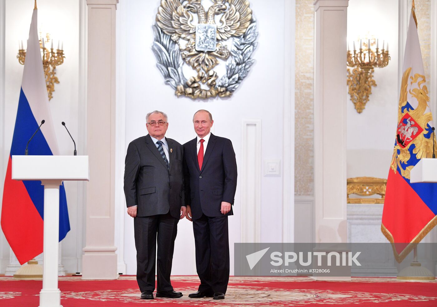 President Vladimir Putin awards state decorations on Russia Day