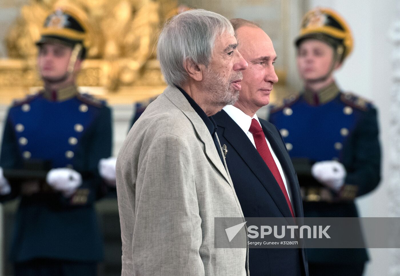 President Vladimir Putin presents 2016 National Awards on Russia Day