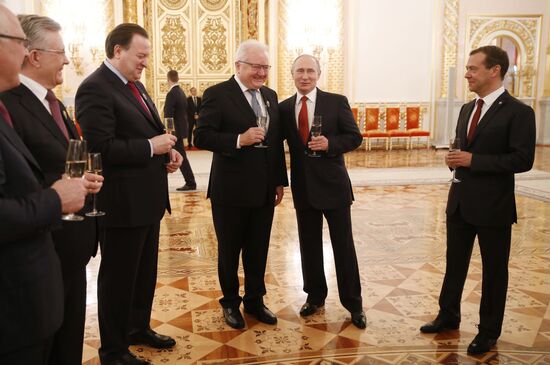 President Vladimir Putin awards state decorations on Russia Day