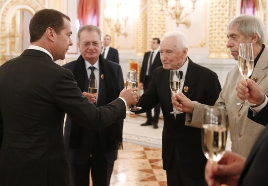 President Vladimir Putin awards state decorations on Russia Day