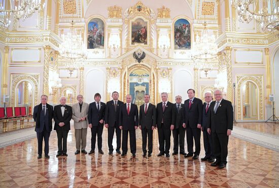 President Vladimir Putin awards state decorations on Russia Day