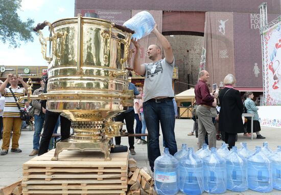 Samovarfest in Moscow