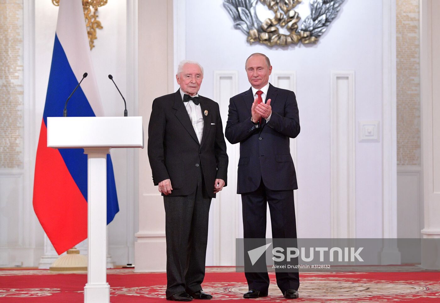 President Vladimir Putin awards state decorations on Russia Day