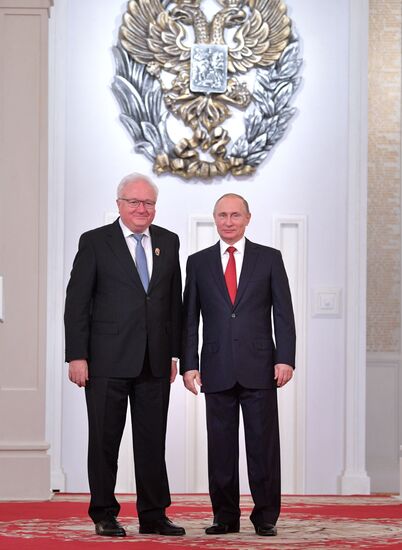 Presentation of Russian Federation National Awards by President Vladimir Putin on Russia Day