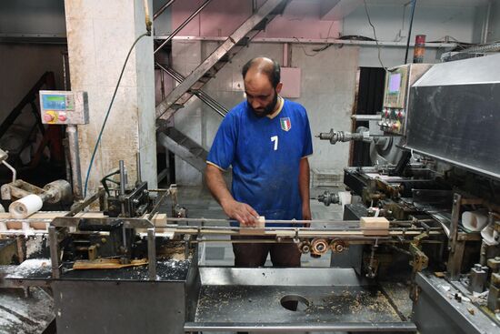 Yeast manufacturing plant in Homs
