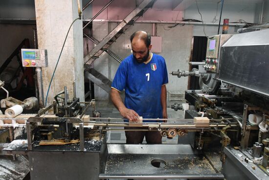 Yeast manufacturing plant in Homs