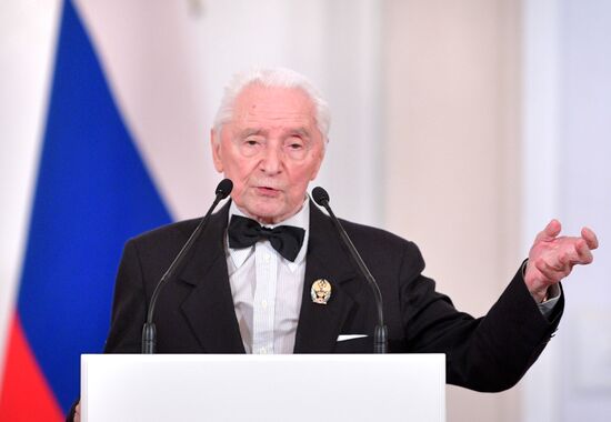 President Vladimir Putin awards state decorations on Russia Day