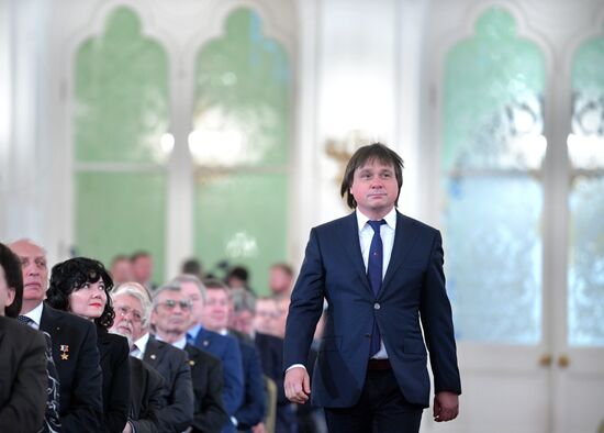 Presentation of Russian Federation National Awards by President Vladimir Putin on Russia Day