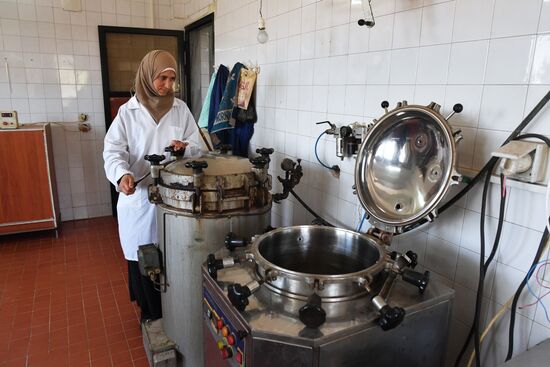 Yeast manufacturing plant in Homs