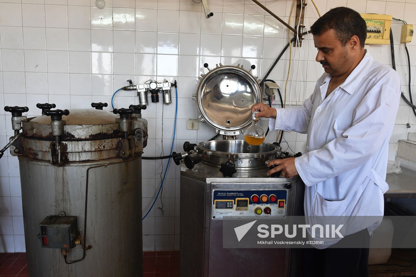 Yeast manufacturing plant in Homs