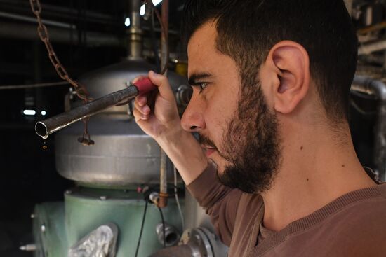 Yeast manufacturing plant in Homs