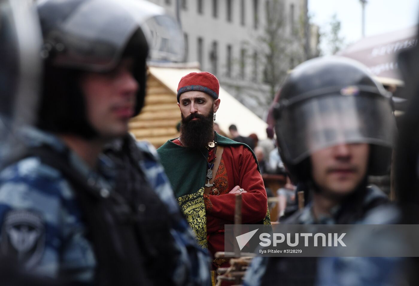Unauthorized rally in Moscow