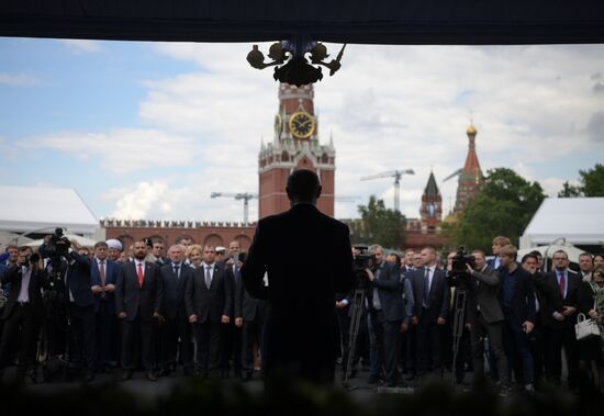 Reception devoted to Russia Day in Kremlin