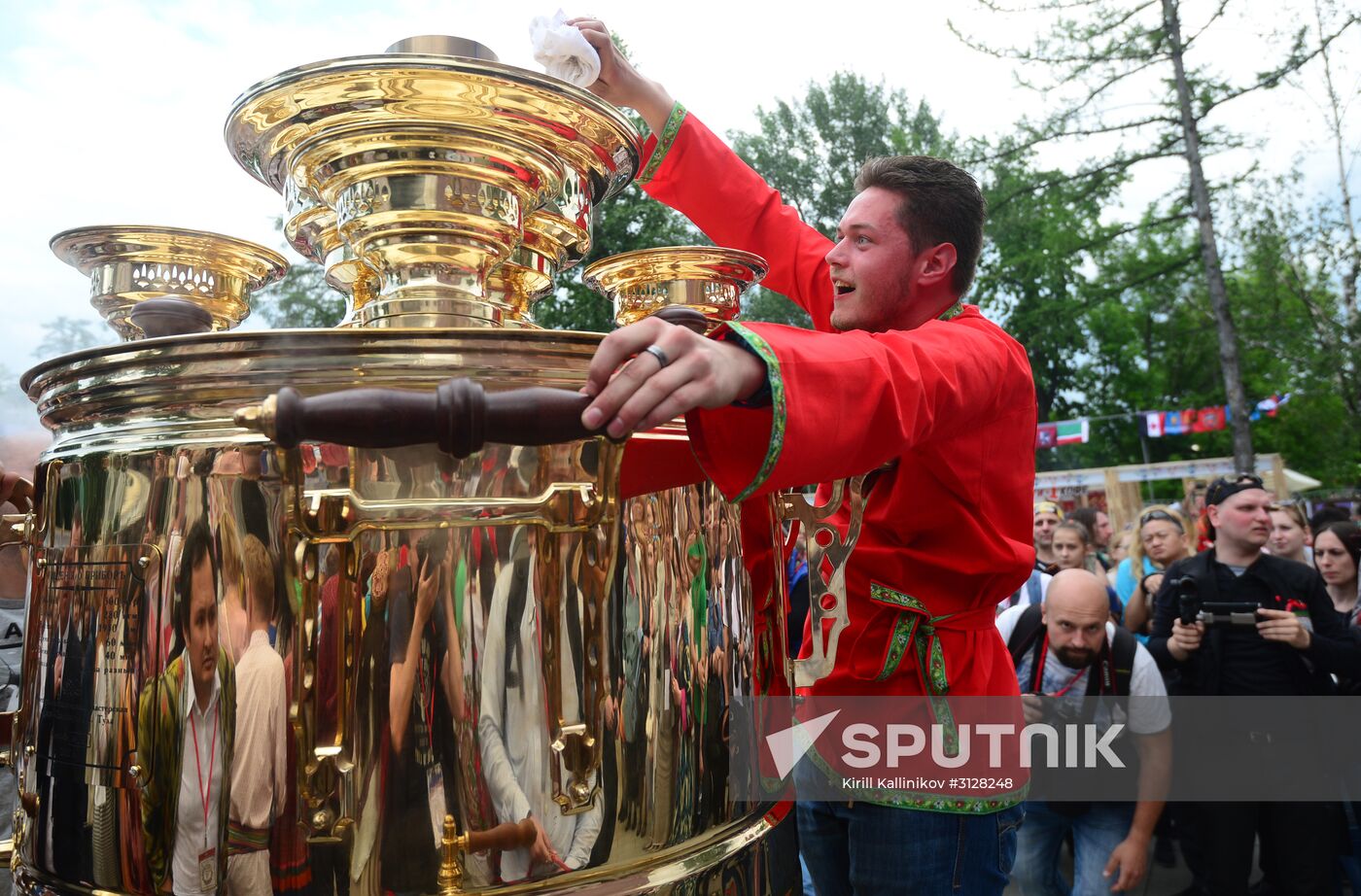 Samovarfest in Moscow